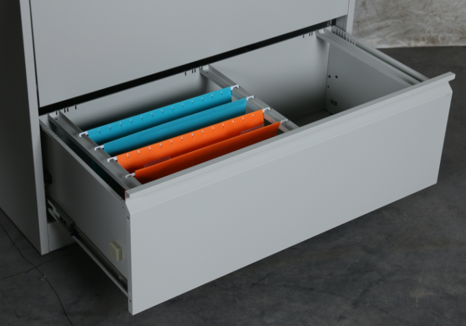 Steel File Diviers Office Lateral Drawer Storage Cabinet Metal File Cabinet With File Divider