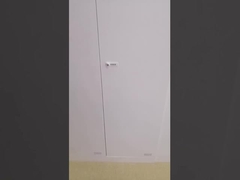 0.6mm Thickness 2 Door Steel Locker Flush Door Frameless Steel Office Locker