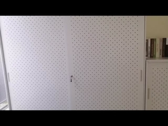 12mm Slim Edge Sliding Door Steel Office File Cabinet NON Knocked Down