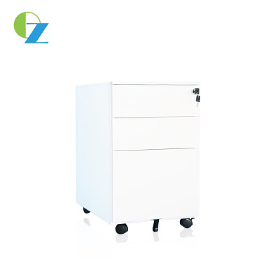 Office Furniture Rollcontainer 3 Drawer Movable Cabinets Steel Filing Cabinet