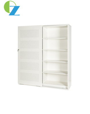 Office Metal Storage File Cabinet With Steel Two Sliding Door