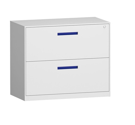 KD Structure Letter Size Vertical Metal File Cabinets 12mm Edge Lateral 2 Drawer