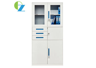 Steel Cupboard Office Furniture With 3 drawer  H1850*W900*D400(MM) KD Structure