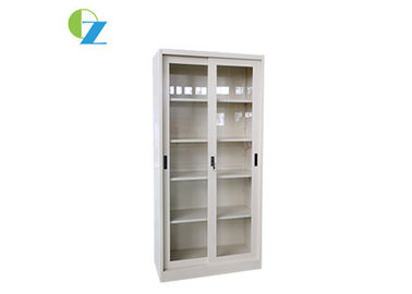 Cold Rolling Steel Floor Standing Cupboard Office Furniture with Adjustable Shelves