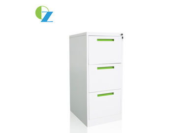 Office Vertical 3 Drawer Metal Filing Cabinet With Lock OEM / ODM Service