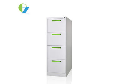Vertical 4 Drawer Steel File Storage Cabinets Office Furniture With 1330mm Height