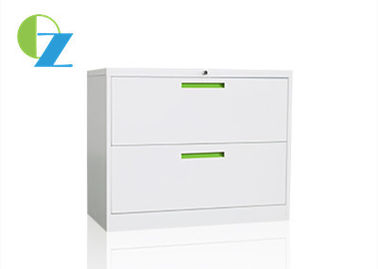 Steel Office 2 Drawer Lateral File Cabinet Customized Color OEM Available