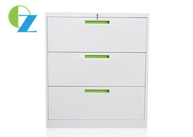 900mm Width Office Lateral File Cabinets 3 Drawers Fully Open OEM / ODM