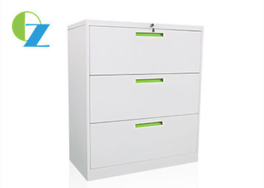 Lockable Office Lateral File Cabinets , 3 Drawer File Storage Furniture KD Structure