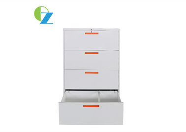 Commercial 4 Drawer Steel Filing Cabinet Lateral File Storage Cabinets Dust Proof