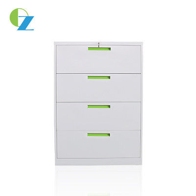 Steel 4 Drawers Office Lateral File Cabinets Storage Cupboard A4/F4