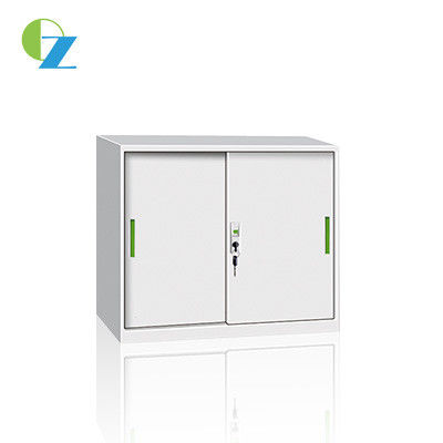 Small Sliding Door H900*W900*D400mm Metal Office Cupboard School Furniture