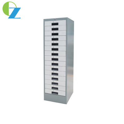 Storage Metal Vertical Steel Filing Cabinet 15 Drawer Multi Function