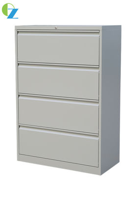 Office Metal Lateral File Cabinets 4 Drawer Large Storage Cabinets