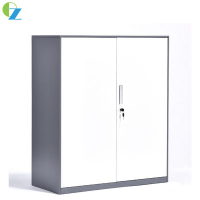 Swing Door Full Short Steel Office Cupboard Metal Filing Cabinet Adjustable Shelf