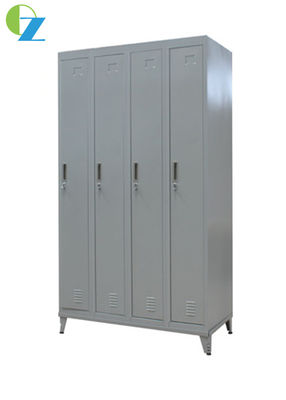 Lateral 0.6mm 4door Steel Office Lockers Gym School Changing Room Locker