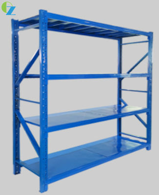 200KG Per Layer Powder Coated Steel Storage Racks Light Duty Warehouse Storage Shelf