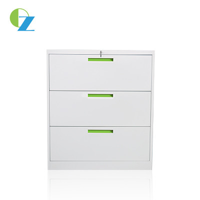 White Office File Folder Collection Cabinet With Convenient Working Environment