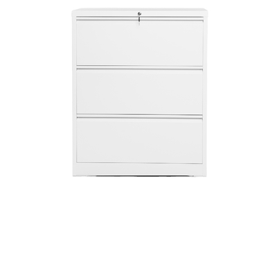 3 Drawer Metal Lateral File Cabinet Storage Cabinet With Lock