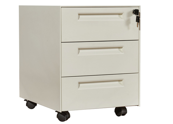 Metal KD 390mm Mobile Pedestal File Cabinet Office Furniture