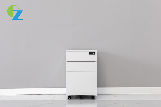 Office 3 Drawer Mobile Pedestal Or Cabinet With Electronic Password Lock