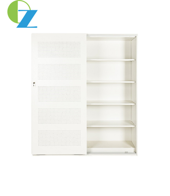 Big Sliding Door Metal File Cabinet Swing Door Environmental Powder Coating