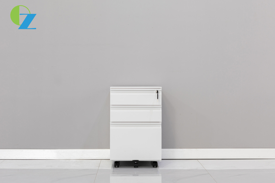 Office 3 Drawer Lock Filing Cabinets Mobile Pedestal Under Desk