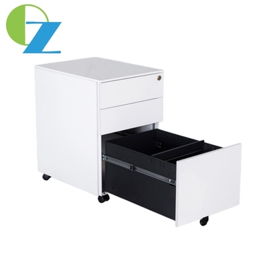 customization 3 Drawer Mobile Pedestal Cabinet Mobile File Pedestal H620mm