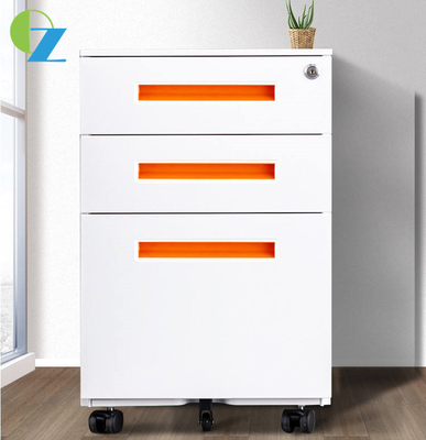 Office Movable Storage 3 Drawer Mobile Filing Pedestal OEM ODM