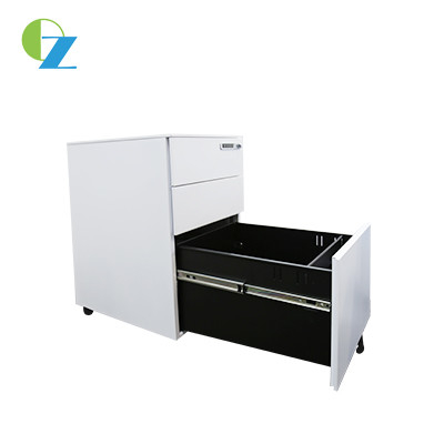 Preassemble Mobile Pedestal Cabinet  3 drawer rolling file cabinet H615mm