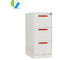 Commercial Use Vertical  Filing Cabinet 3 Drawers 1330mm Height Fully Open