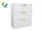 Commercial 900mm Width Steel Office Lockers 3 Drawer Lateral File Cabinet