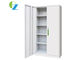 Four Adjustable Shelves White Cupboard H1850*W900*D400(MM) KD Structure