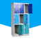 Office 9 Door Locker Style Cabinet Height 1850mm KD Structure
