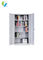 KD structure 2 Door Office Storage Cabinet Steel Cupboard With 4 Shelves