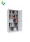 2 Door Steel Office Cupboard Design With 4 Shelves Cabinet Metal Cupboard Style