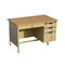Multi Drawers Steel Executive Desk With RAL Color Knock Down