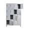 Differential 16 Door Metal Steel Office Lockers 1.2mm Thickness