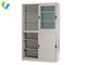 Glass And Steel Sliding Door File Cabinet Office Steel Cupboard Filing Storage