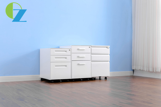 Under Desk Mobile Pedestal Cabinet Office Mobile Cabinet 3 Drawers