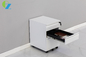 Gooseneck Recessed Handle Steel Drawer File Cabinet Movable Office Equipment