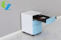 Steel 3 Drawer Arc Edge Mobile File Pedestal With Lock Rolling Storage Cabinet