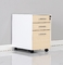 3 Drawer Non KD Mobile Pedestal Cabinet Cold Rolling Steel Plate