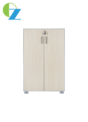 5mm Edge Slim Metal Storage Cabinet 2 Tier Swing Cupboard