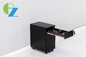 390MM Width 3 Drawer Mobile File Cabinet With Black Color
